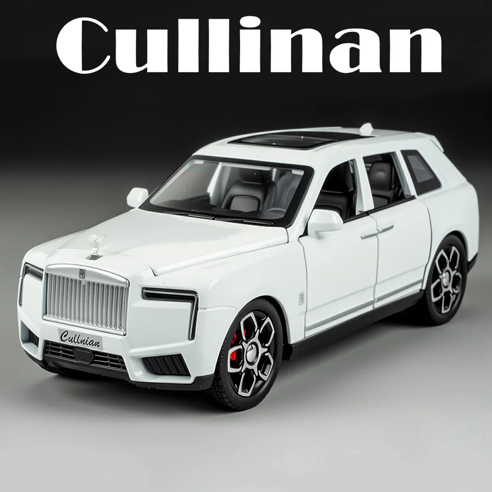 1:32 Rolls-Royce Cullinan Dawn Modell Spielzeug Druckguss Legierung Auto Sound Licht Zurückziehen Türen Geöffnet Miniatur Autos Simulation Ornament