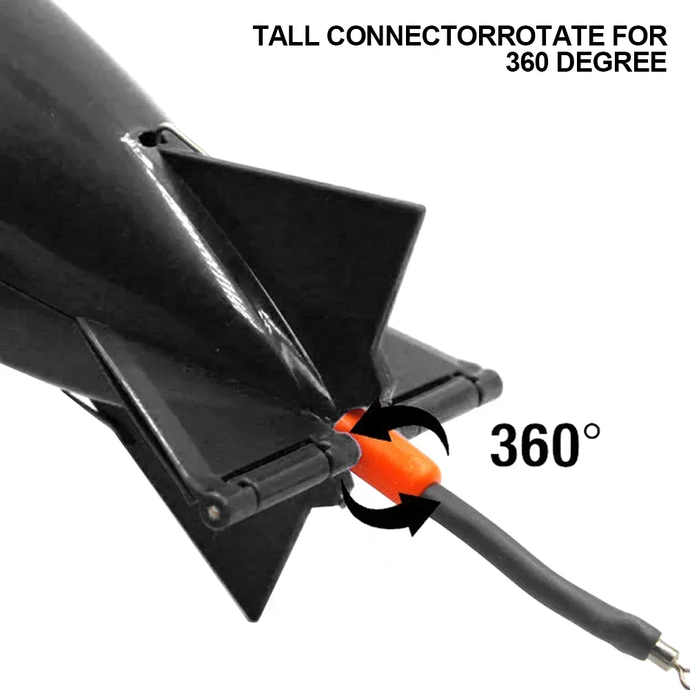 Carp Fishing Rocket Feeder Spod Bomb Float Lure Bait Holder Spomb Pellet Rockets Feeders Position Gear Accessories - view 4