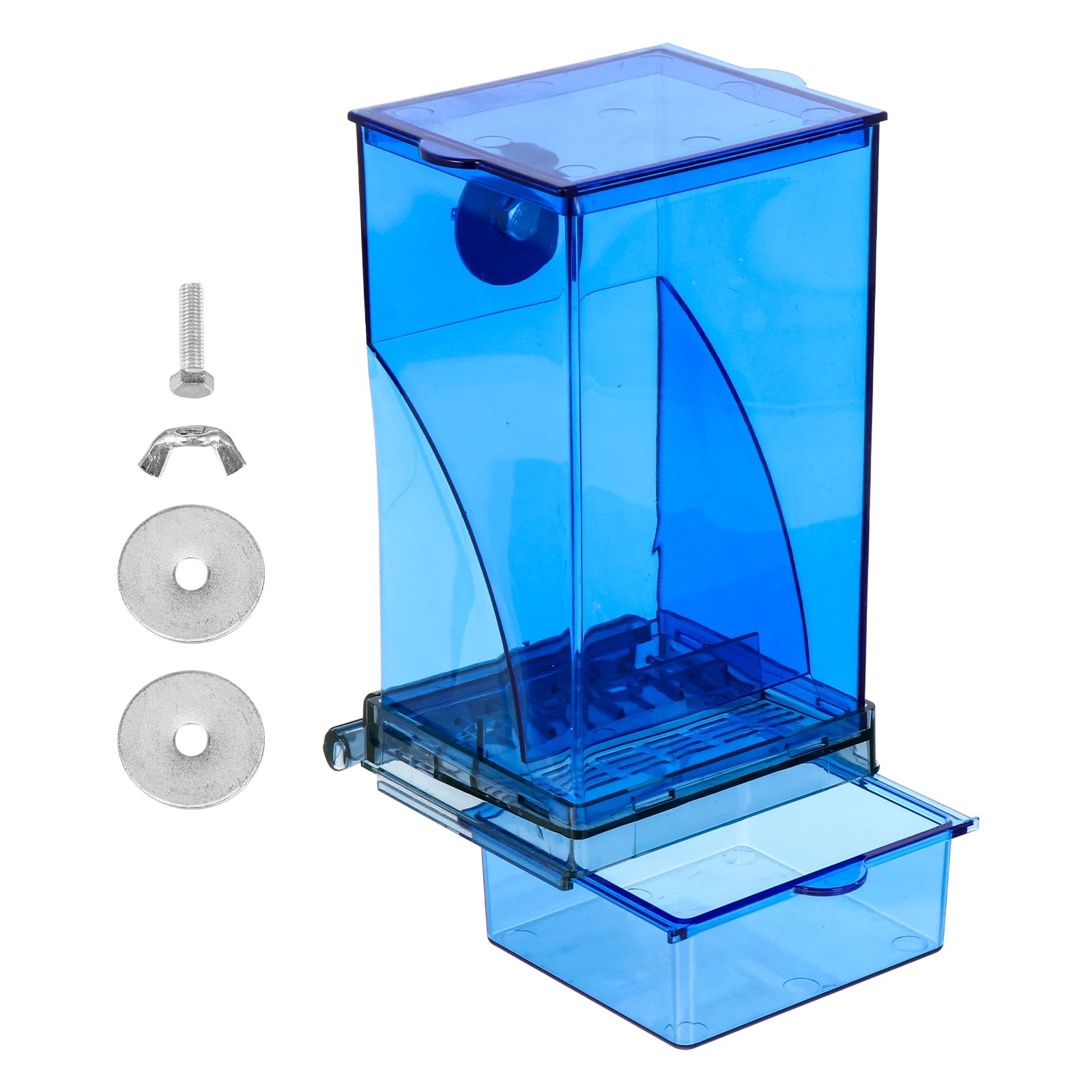 

Parrot Automatic Feeder Pet Bird Feeder Pet Feeder Bird Acrylic Feeder Bird Food Box