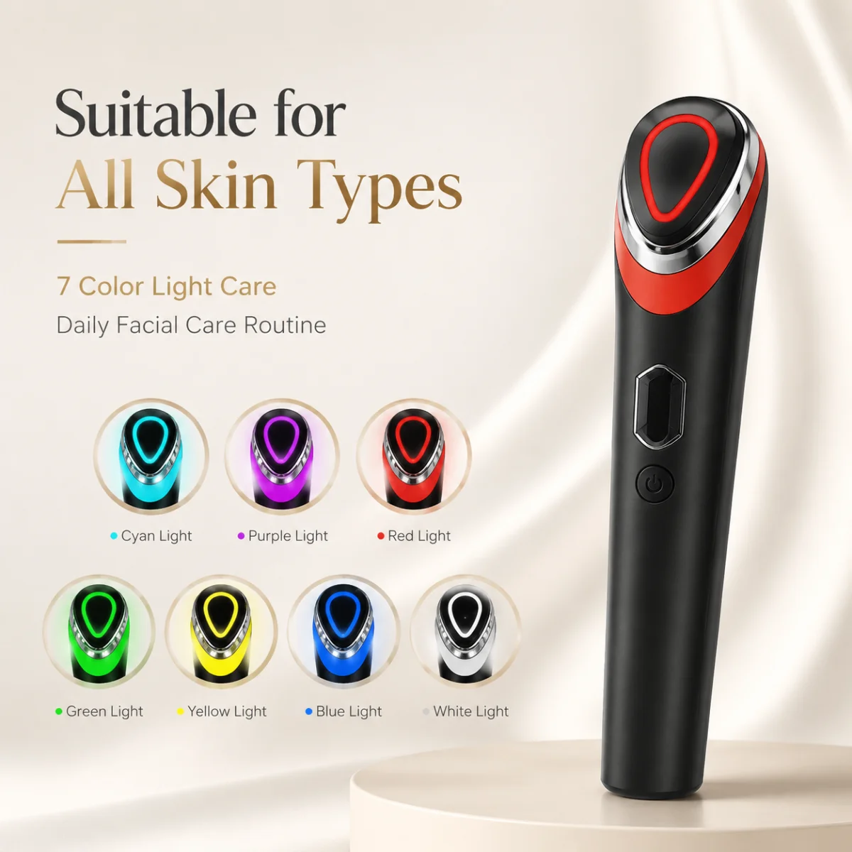 

Daily Eye and Face Treatment Device Age Booster Por Deep Care Face Neck Lifting Wrinkle Remover Machine Home Spa Skin Care Tool