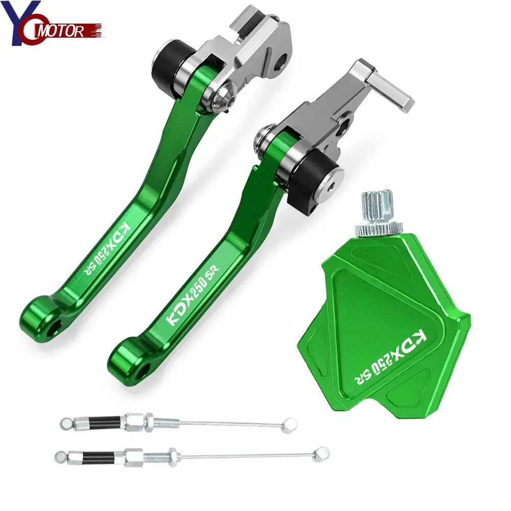 

For KAWASAKI KDX250SR 1992 1993 1994 Motorcycle Accessories Brake Clutch Lever Easy Pull Clutch Lever System Kit Aluminum Parts