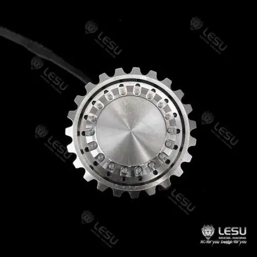 LESU RC Parts Metal Sprockets for 1/14 Scale RC Excavator Digger 374 DIY Tank Truck Bulldozer Remote Control Model Toys TH15855