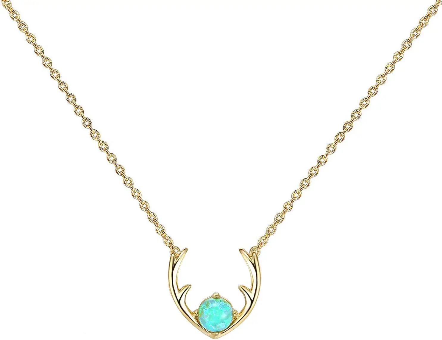 

Женские ожерелья с подвеской из опала с позолотой 14K от Pavoi | Изящное колье с опалом и кубическим цирконием | Бабочка, круг, треугольник