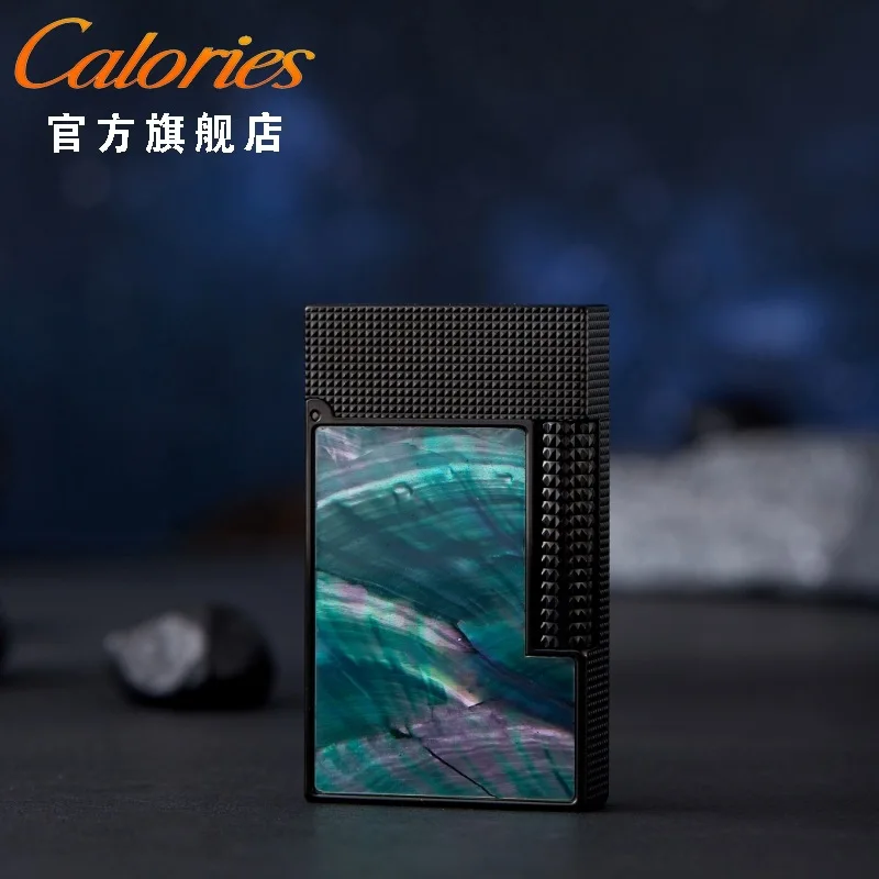 

Калории Langsheng надувная зажигалка латунного цвета для фортепиано, классическая боковая скользящая зажигалка, инструмент для освещения сигарет, бизнес-подарок