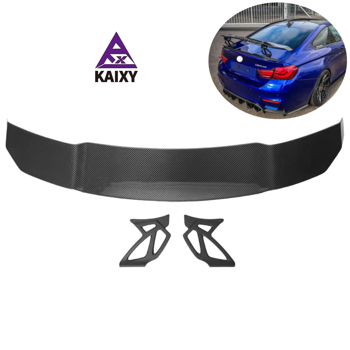 

Задний спойлер из углеродного волокна в стиле Vorstein для BMW F80 F82 M3 M4 GT Wing