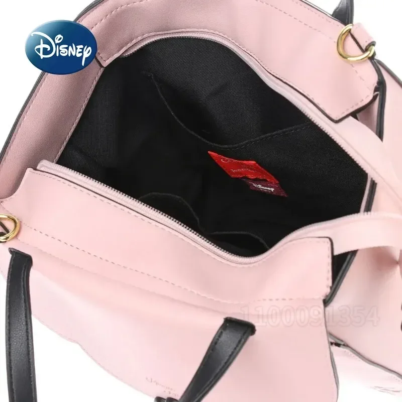 Disney Mickey New Women's Handbag Luxury Brand Original Women's Bag Cartoon Shoulder Messenger Bag Large Capacity High Quality