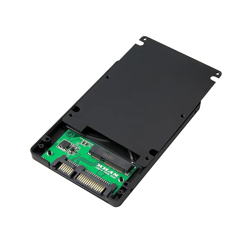 Mini pcie msata adapter ssd to 2.5 inch sata3 adapter card with case sata adapte