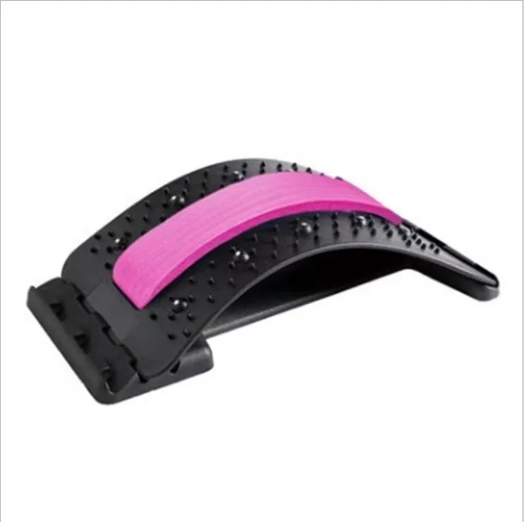 

Magnetic Therapy Back Stretcher Multi-Level Adjustable Massager Waist Neck Fitness Lumbar Cervical Spine Support Pain Relief