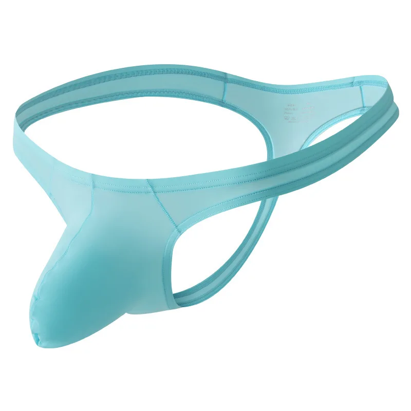 AIBC Pouch Underwear For Men Bulge Lift Ice Silk G String Seamless Ultra Thin For Sensual Wear And No Visible Panty Lines