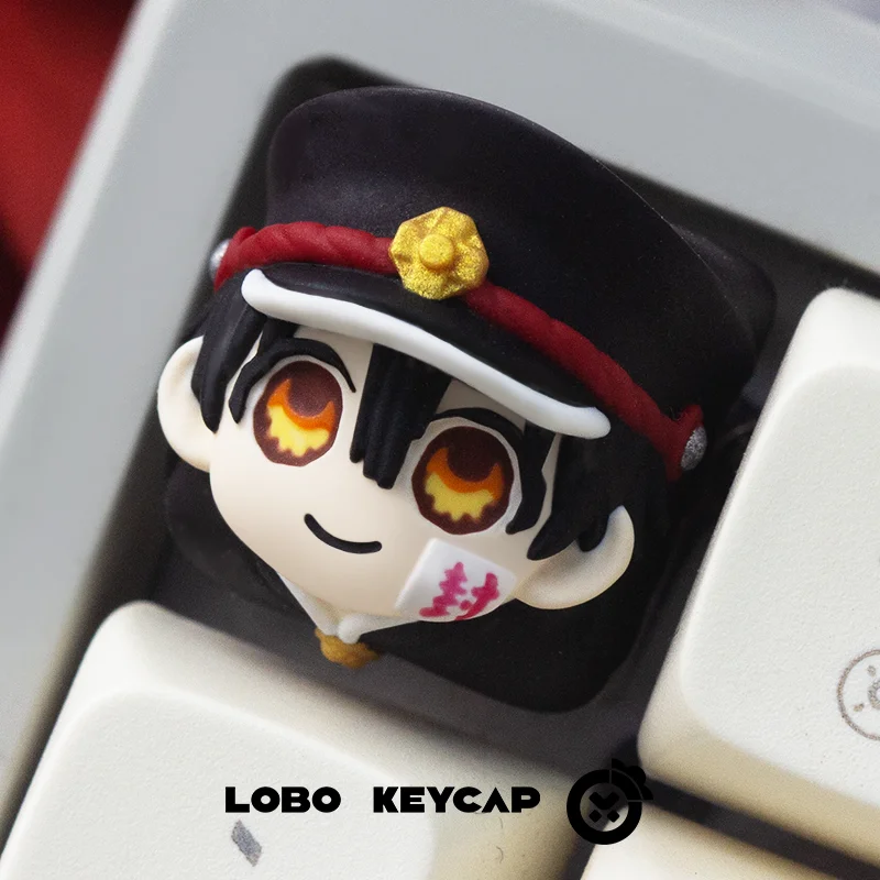 Lobo Toilet Bound Hanako Kun 3d Esc Anime Keycap Yugi Amane Nene Yahiro Themed For Mechanical Keyboards Gaming Typing Anime Fans