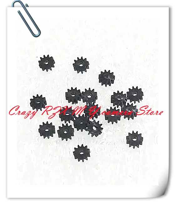 1 SZTUK Nowy obiektyw do Canon ixus860 IXUS850 IXUS960 IXUS980 850 860 960 980 Focus Motor Gear Camera Repari Parts (czarny)