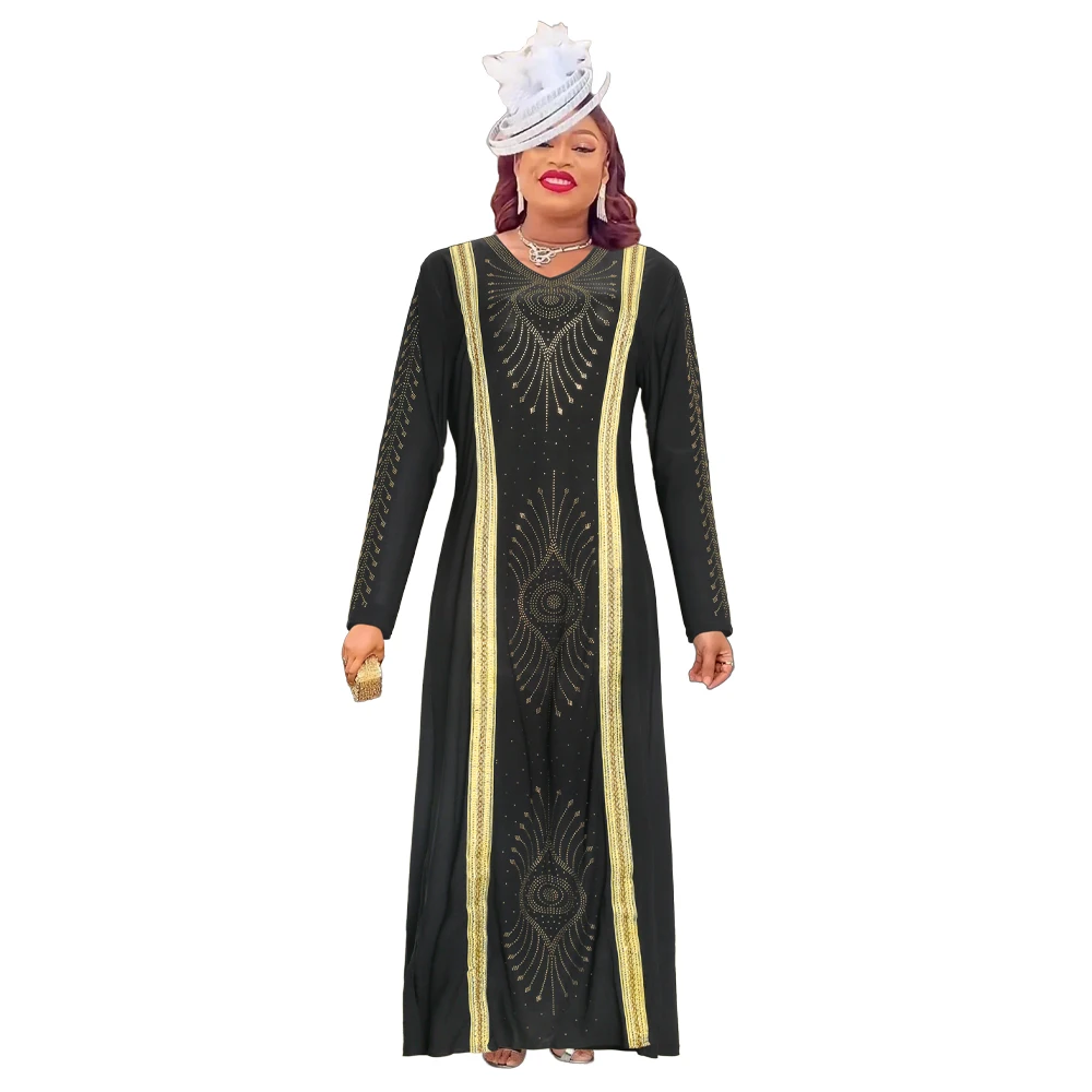 

Wedding Banquet Party Dresses Dubai Turkey Muslim Kaftan Hijab Abayas Plus Size Elegant Women Gown Outfit Ladies Clothing