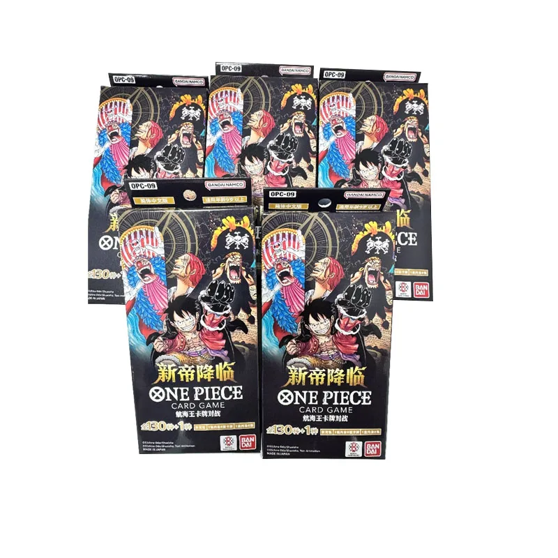 Bandai-Jeu de cartes de collection Rick Anime pour enfants, Pack de supplément, Version chinoise, Original, Cadeau d'anniversaire, Jouets, 1 Pc