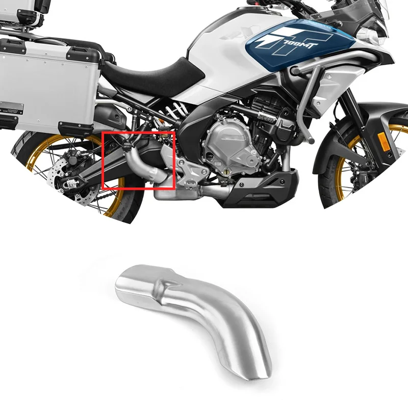 For CFMOTO 700MT Small Guard Welding Assy Motorcycle Accessories CF Moto 700 MT Moto Parts