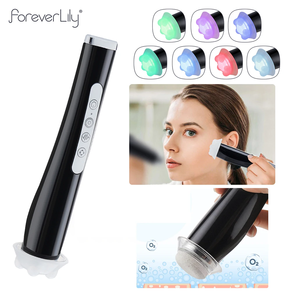 

Oxygen Bubble Pen 360° Rotating Oxygen Facial CO2 Bubble Machine Skin Rejuvenation Pore Clean Skin Hydrating Beauty Device