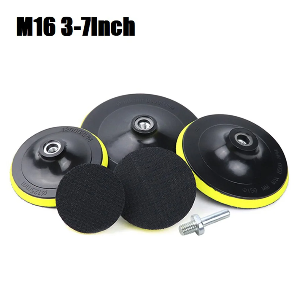 Cleaning Polishing Sanding Discs Pad 3Inch 4Inch 5Inch 6Inch 7Inch Black Self Adhesive Disc For Car Paint Care