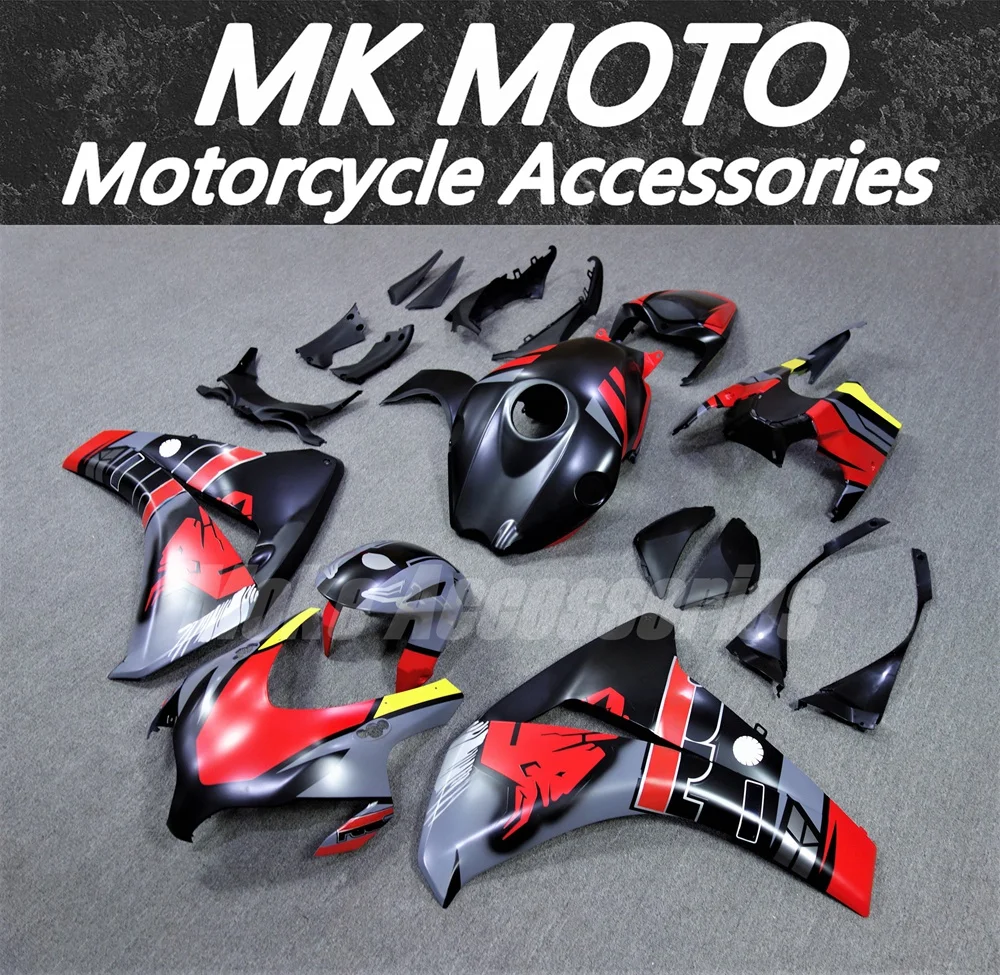 

Moke moto Motorcycle Fairings Kit Fit For Cbr1000rr 2008 2009 2010 2011 Bodywork Set High Quality ABS Injection New Red Black
