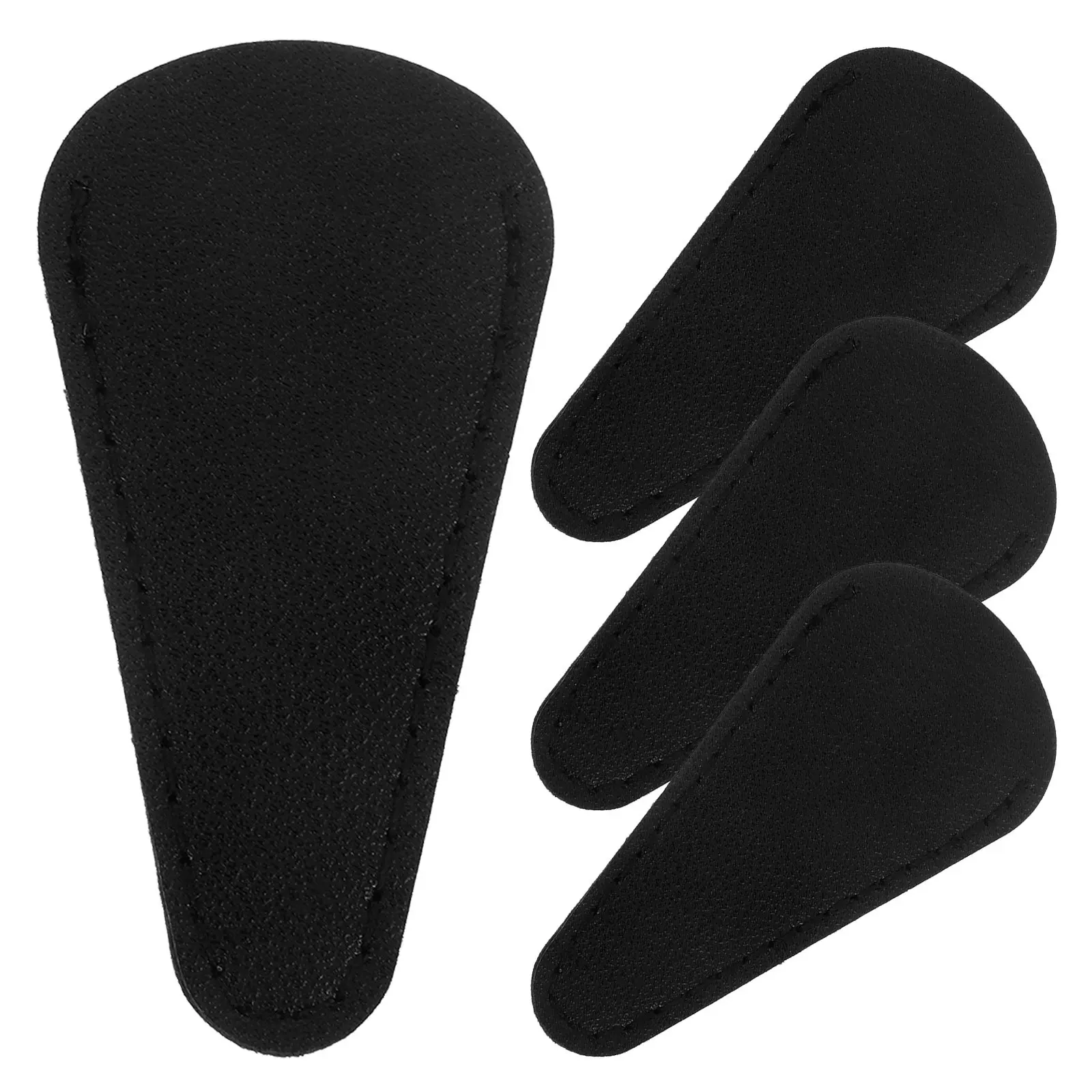 4Pcs Scissor Protective Covers PU Portable Scissor Sheath for Salon Embroidery Sewing Tool Protection
