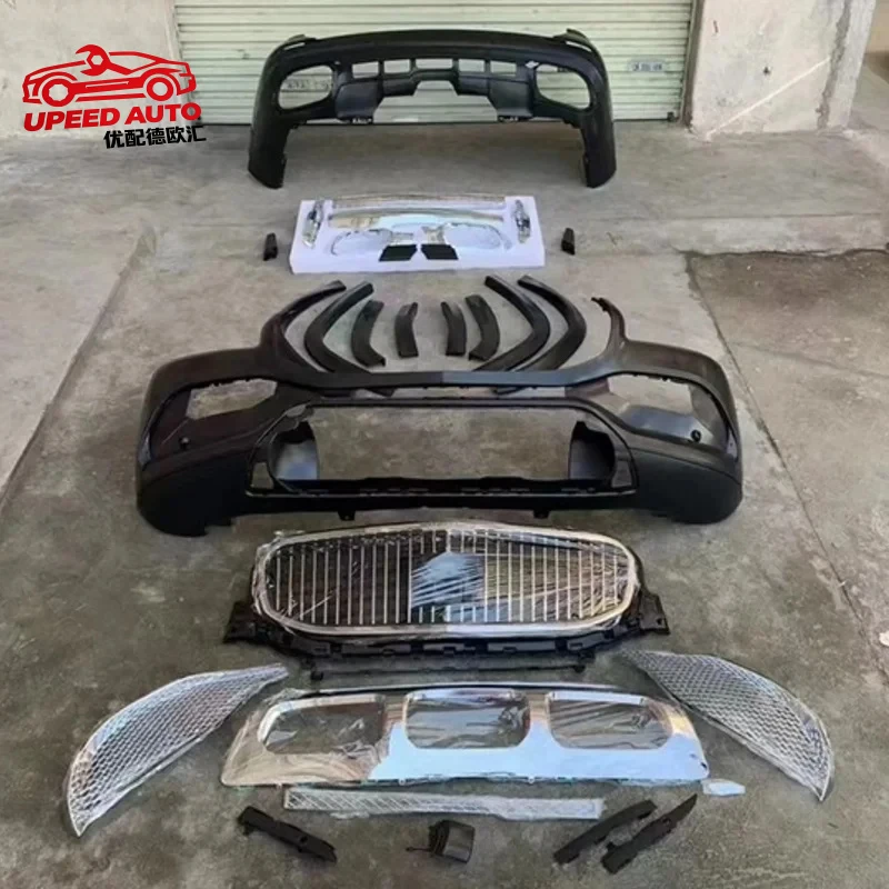 

Suitable for Front Rear Bumper Grille Wheel Eyebrow Mercedes Benz GLS400 GLS450 GLS600 Modified New Style Kit Car Accessories