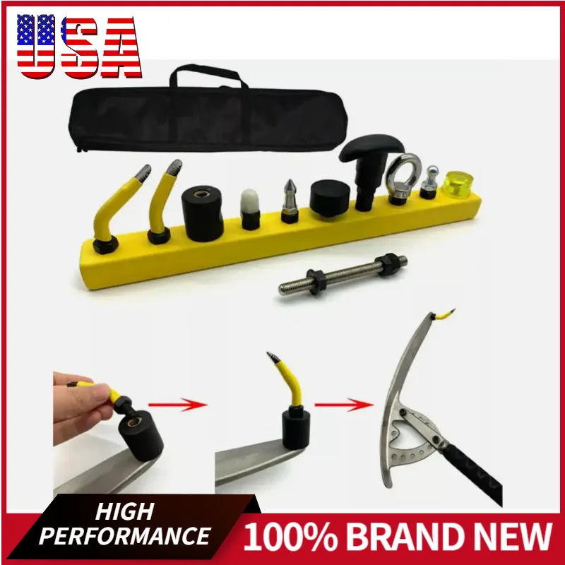 

Car Fender Damage Repair Tools Car Dent Removal Kit Auto Fender Smooth Repair Pdr Kit
