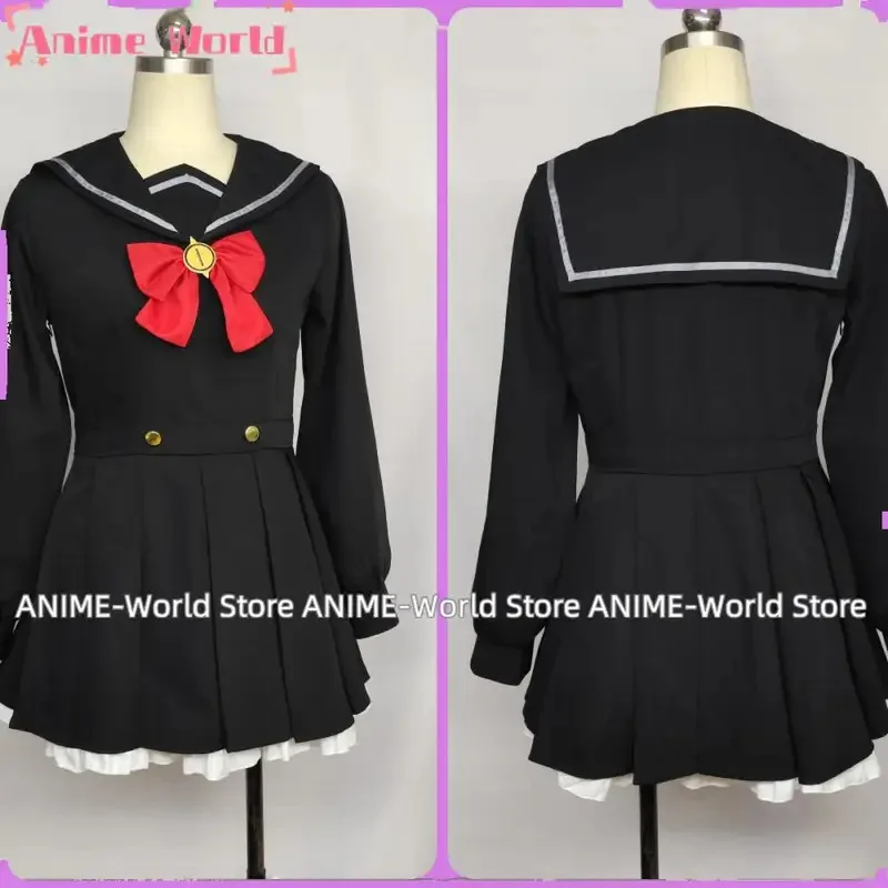 

Cy《Custom Size》Game Game Blue Anime Archive Cosplay Niyaniya Professor Costume Halloween Boots Uniform Clothing Wig Shoes Headwe