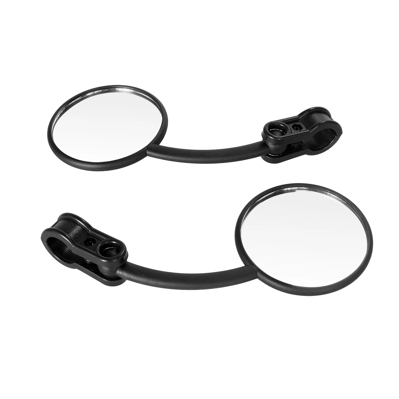 Universal 22mm Motorcycle Rearview Side Mirrors Adjustable Handlebar Clamp On Mirror For Scooter ATV E-Bike Enduro Motocross