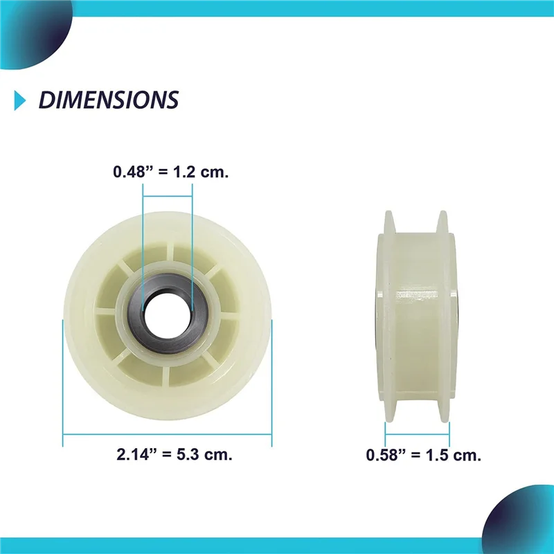 Натяжной ролик сушилки A20M 4X 279640   Замена сушилки для одежды Whirlpool и Kenmore - замена 3388672 697692   АП 3094197   В 10468057