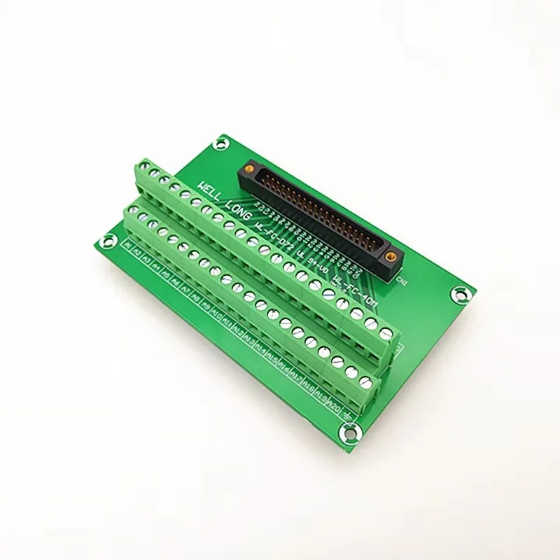 FCN40P PLC Interface Module Male Header Breakout Board, Terminal Block, Connector FCN-364P040-AU.