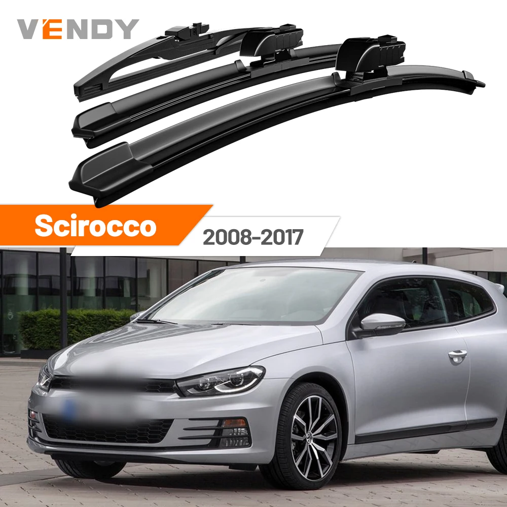 

Для VW Scirocco 2008-2017 (2009, 2010, 2011, 2012, 2013, 2014) — Комплект передних и задних щеток стеклоочистителя, аксессуары