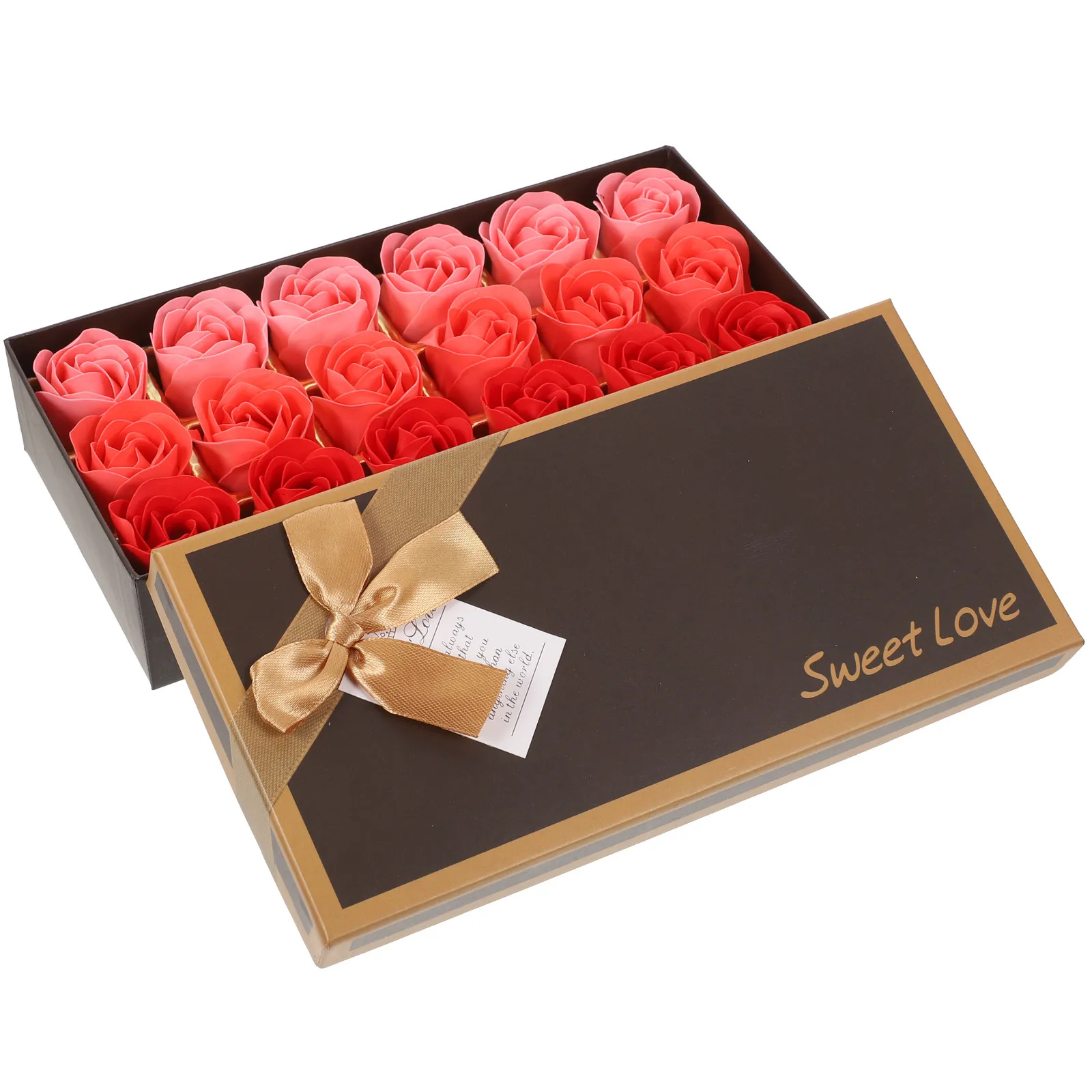 

1 Box Elegant Artificial Soap Rose Floral Scented Decor for Party Wedding Proposal Long-Lasting Beauty No Maintenance