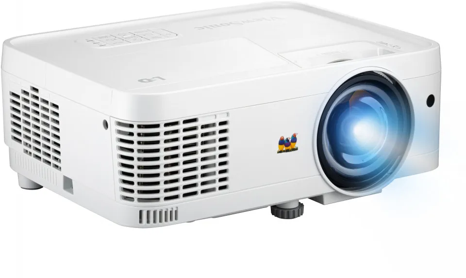 ViewSonic LS560WH Projector 3000 ANSI Lumens DLP 1280x800 WXGA Short Throw LED Business/Education Projector Home Theater Systems
