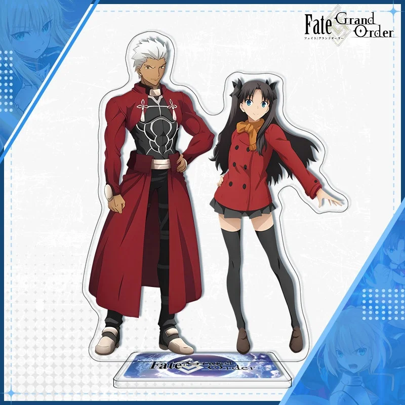 15cm Anime Fate/Grand Order Acrylic Figure Stand Model Plate Figure Desktop Ornament Cartoon Character Holiday Gifts Keychains