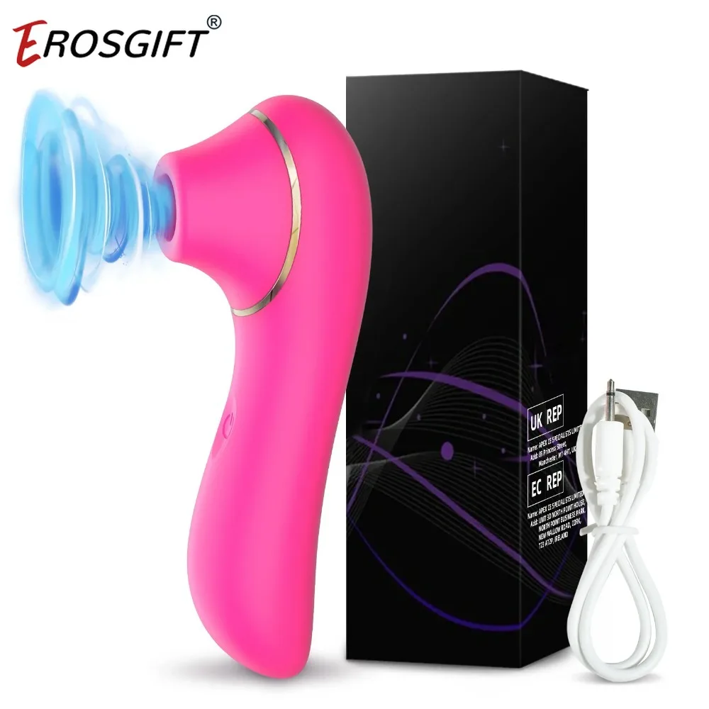 Mini Sucking Vibrator Female Sucker Nipple Clitoris Oral Vacuum  Sucking Stimulator G-Spot Massager Women Sex Toys Adult Goods