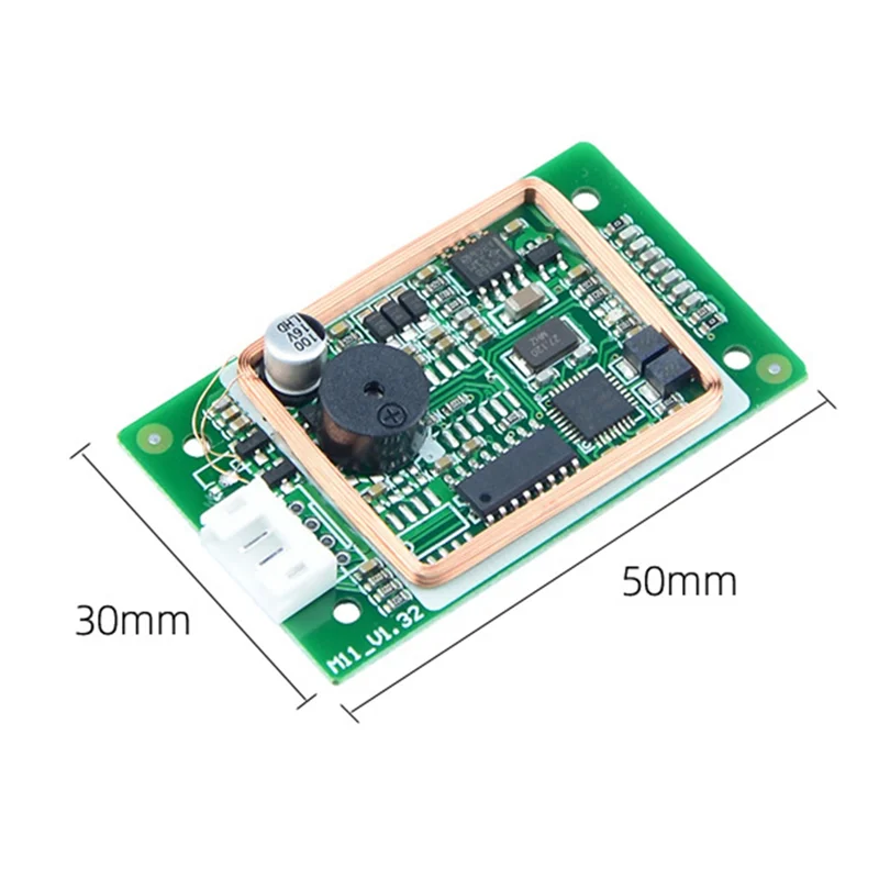 N82R USB RFID Reader Module ID Card+IC Card Reader 13.56Mhz 125Khz Smart Card Reader RS232 Support Window Linux System