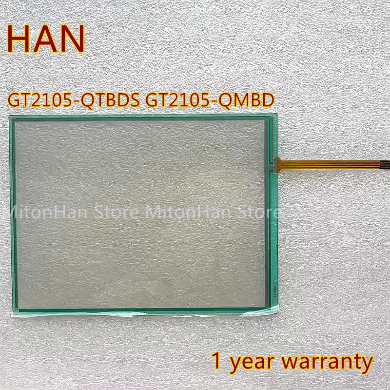 GT2105-QTBDS GT2105-QMBD ekran dotykowy szklany Digitizer