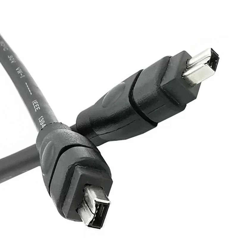 FireWire 400 Cable Cord 4 Pin to 4 Pin Male to Male DV Cable Firewire 400 IEEE 1394 Cord for Computer Laptop PC to Camcorder