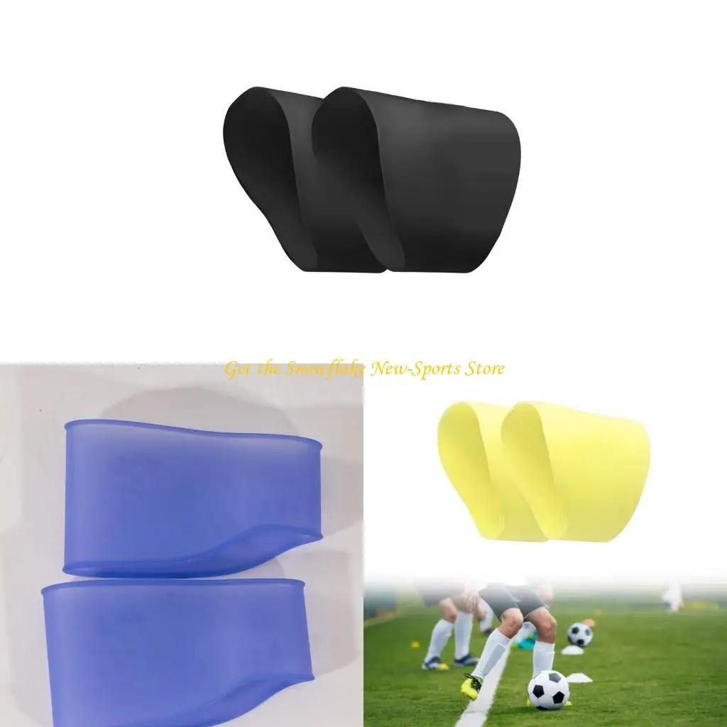 

2Pcs Soccer Lace Bands Elastic Silicone Shoelaces Covers Soccer Cleat Lace Protector Youth Soccer Accessories Enduring