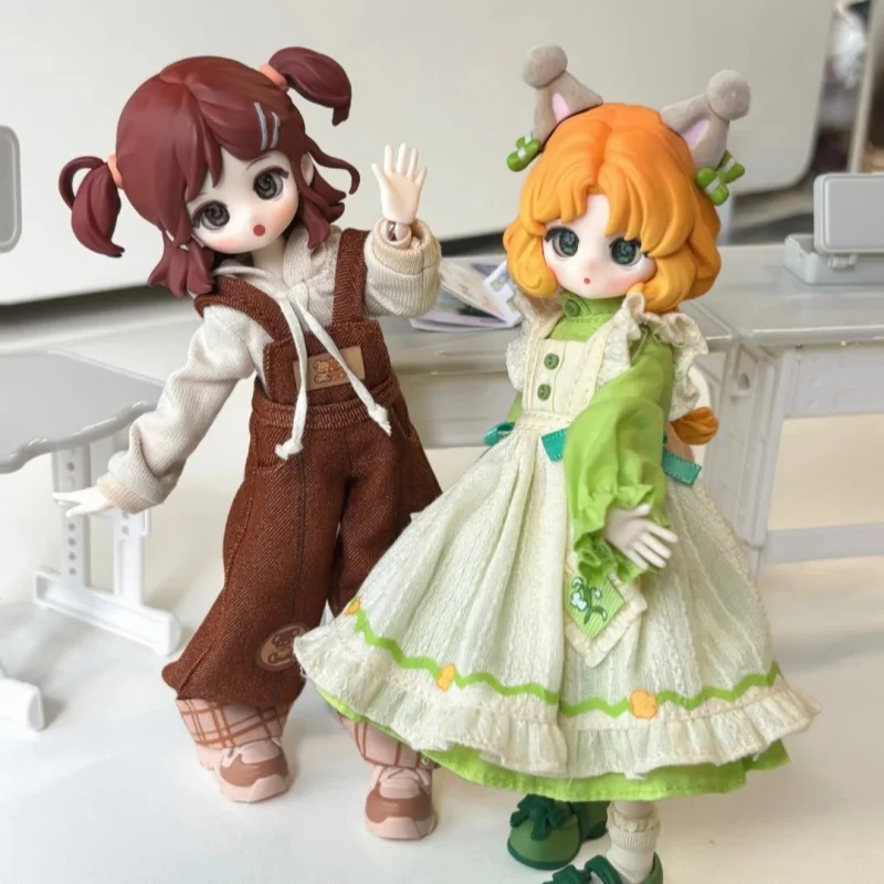 

100% Genuine Simontoys Puppy Color Wardrobe Blind Box 1/12 Point Bjd Joint Movable Doll Gift Trendy Diy Girl Birthday Toys