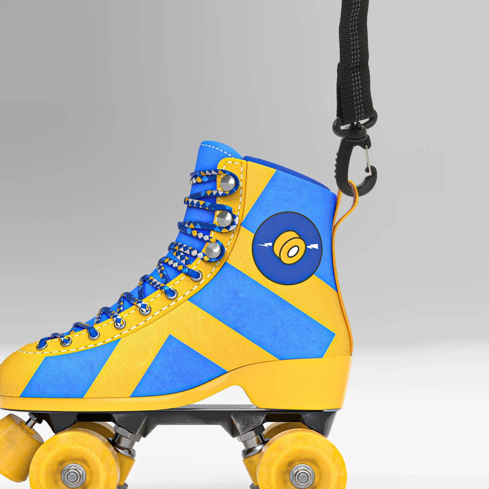 

2pcs Portable Ski Boot Carrying Strap Adjustable Outdoor Skate Leash For Roller Skating Ice Skating Shoes Durable Nylon Strap