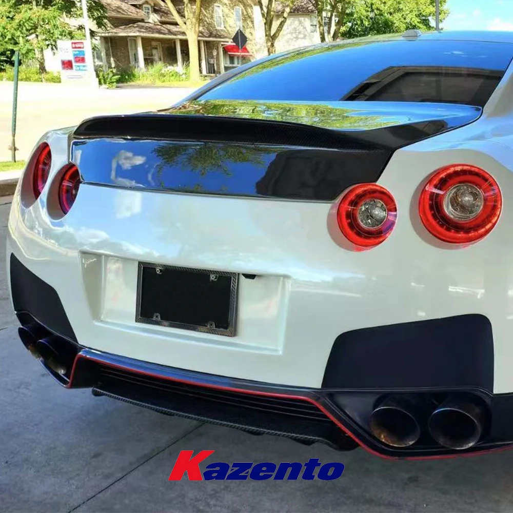 

Duckbill Style Carbon Rear Trunk Boot Lid Body Kit For Nissan GTR R35 2008-2020