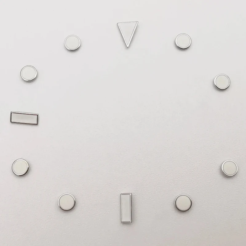 High Quality Bule Luminous Watch Dial Hour Indices Markers For GMT Submariner Watch Dial, Aftermarket High Quality Watch Parts