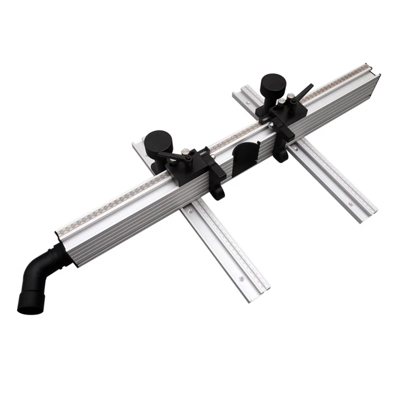 Kit de valla de aluminio para prensa perforadora, recolector de polvo de taladro, herramientas para trabajar la madera, accesorios para herramientas de carpintería