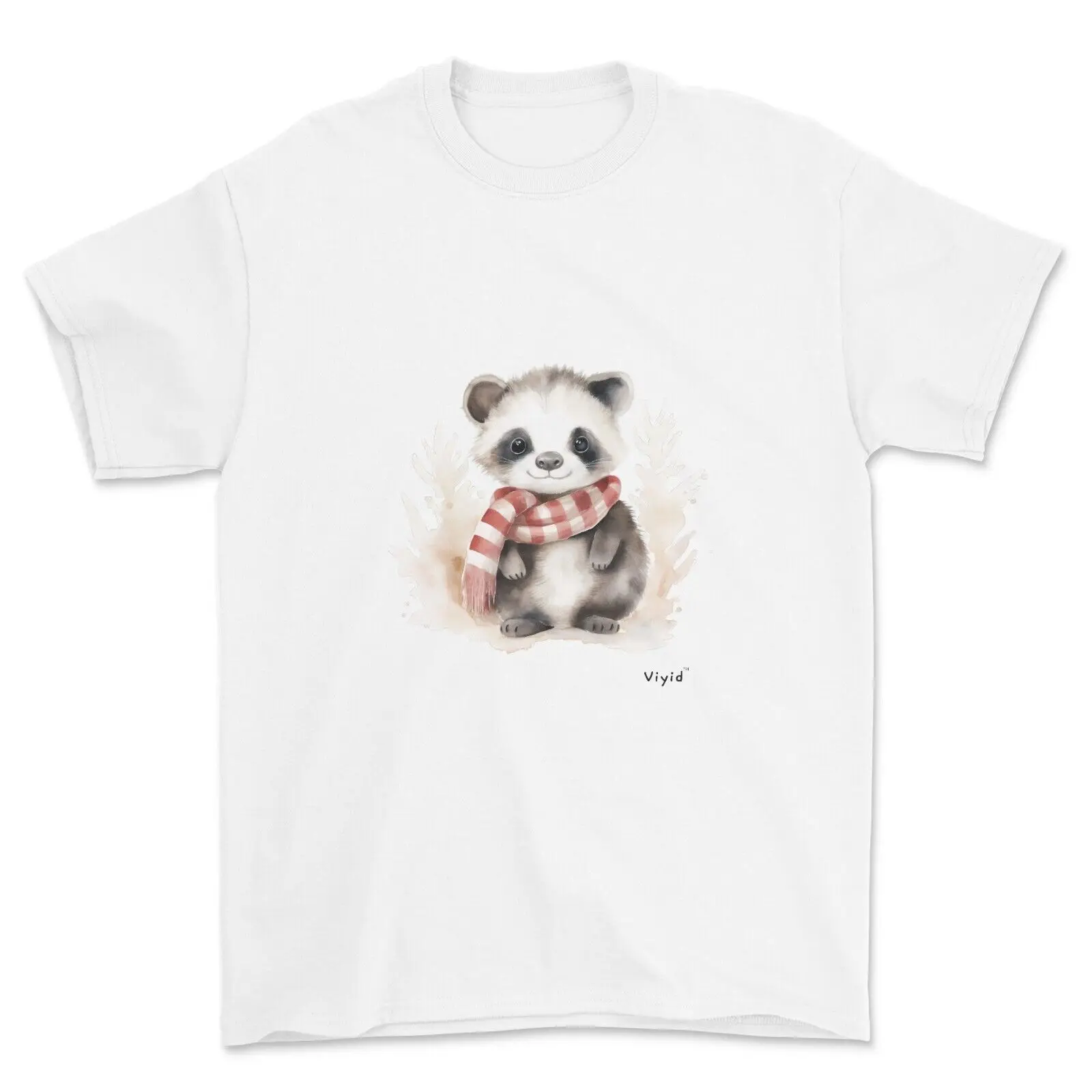 (search Viyid for discounts) Unisex Scarf Badger T-shirt Animal Lovers Gift