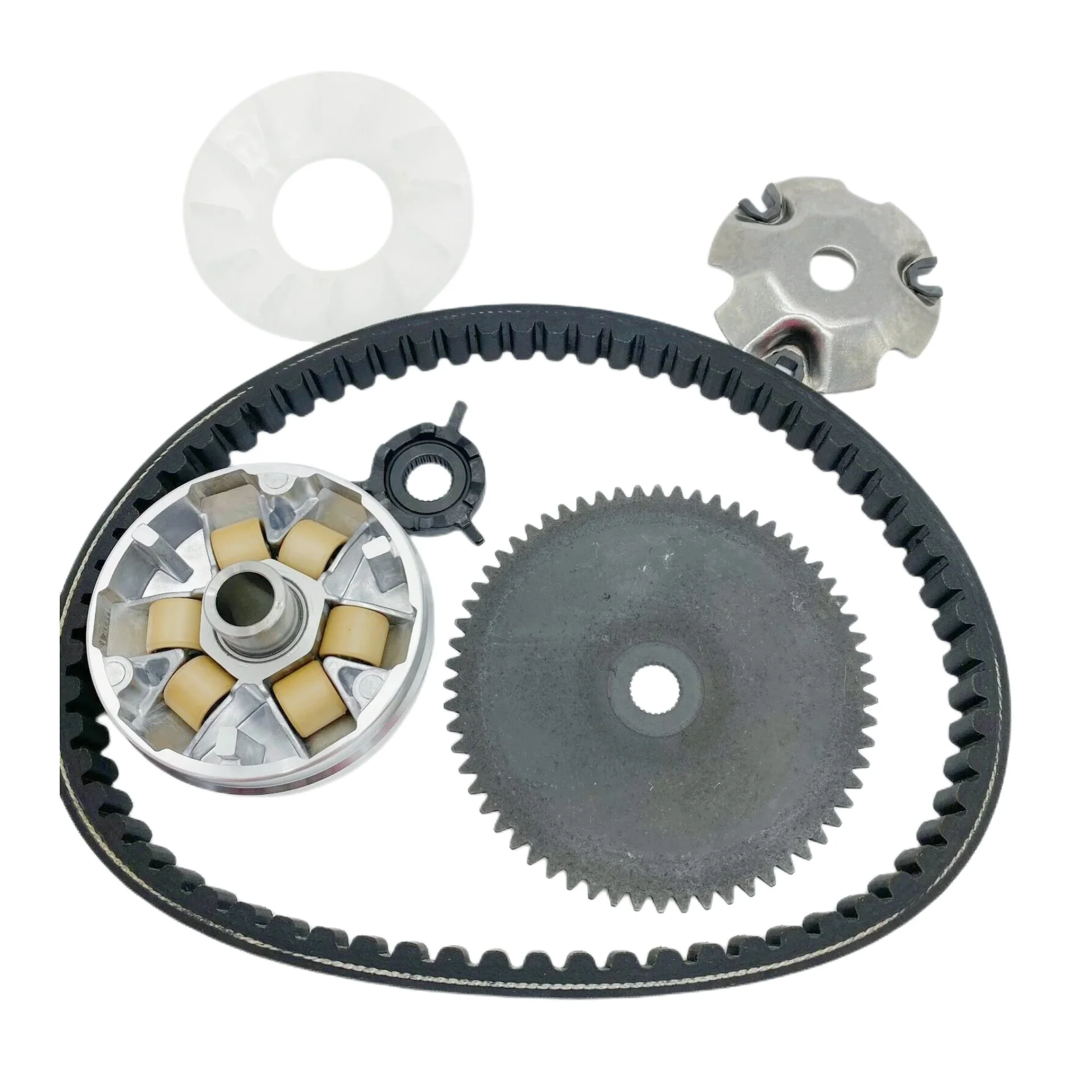 Clutch Variator For GY6 49 50cc Scooter Moped ATV Go Kart Roller Fan with Belt - view 5