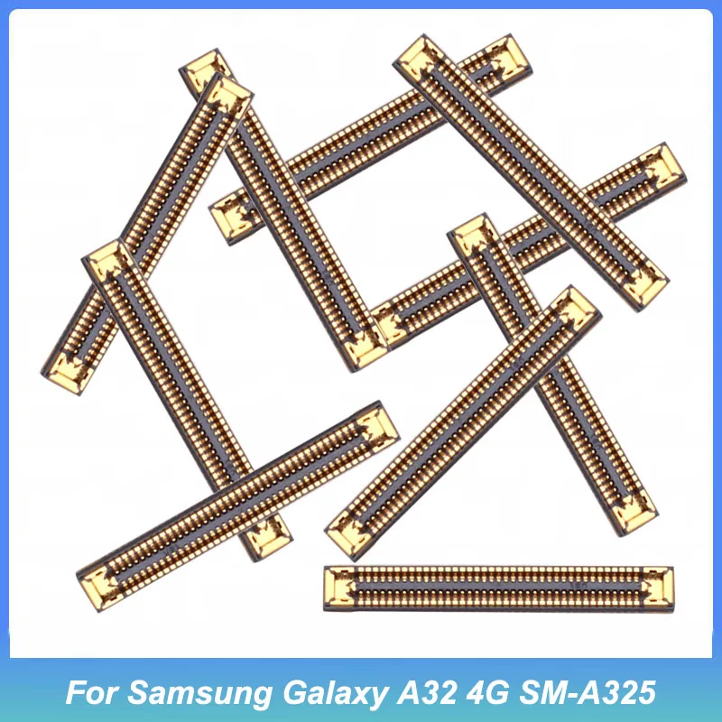 10pcs Motherboard FPC Connector for Samsung Galaxy A32 4G SM-A325 Galaxy Connector Spare Part