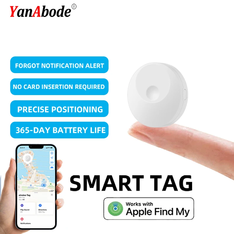 

YanAbode locator Apple navigation tablet replaceable invisible mini key anti loss device in car GPS positioning anti loss device