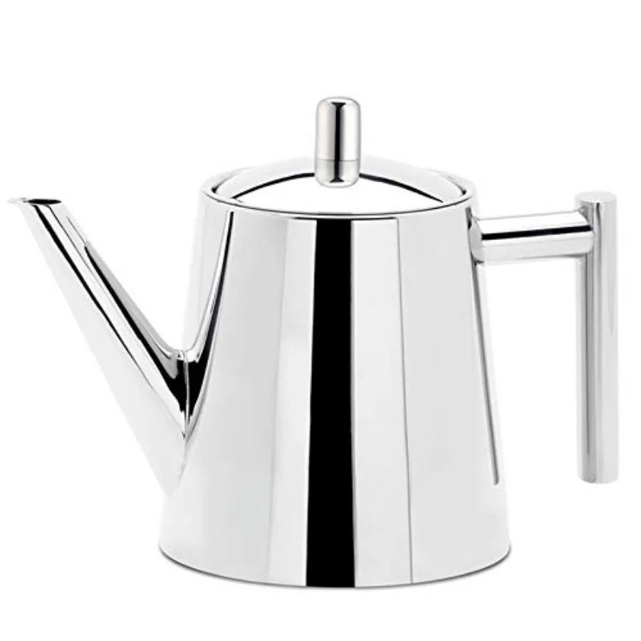 

Stainless Steel Teapot With Removeable Infuser 10ml Stovetop Tea Maker for Fruit Herbal and Infusion