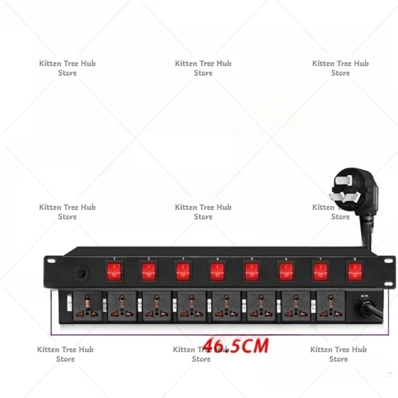 8-way Power Amplifier Equipment Socket Controller