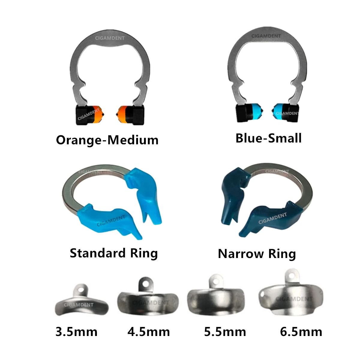 Dental Matrix Band Ring Palodent V3 Style Sectional Matrix System Dental Matrix Band Clamp Style 3D Wedges Matrix Plier