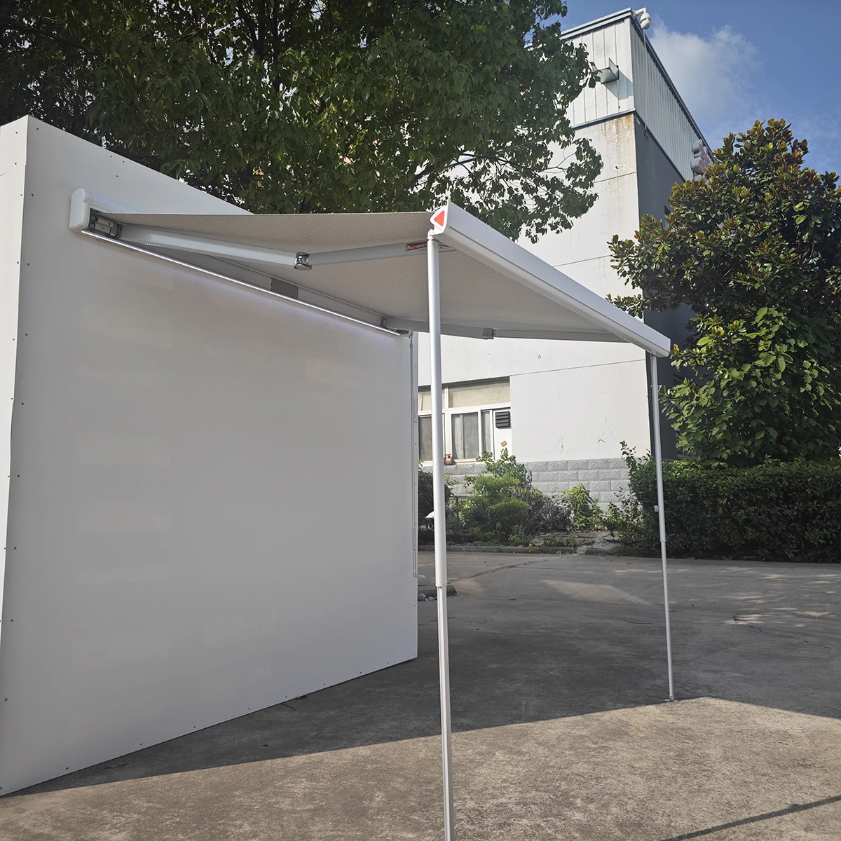 5.5x2.5m Trailer Travel Rv Sun Shelter with Clothes Drying Pole for caravan Accessories Rv Body Parts Camping Car